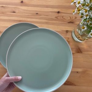 10” Ceramic dinner plates set of 6